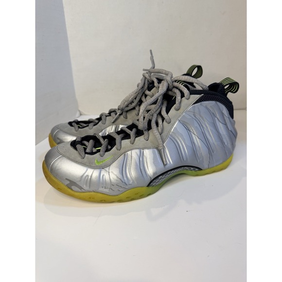 NIKE AIR FOAMPOSITE ONE PREMIUM 10 METALLIC SILVER CAMO VOLT GALAXY 575420-004 main image 14